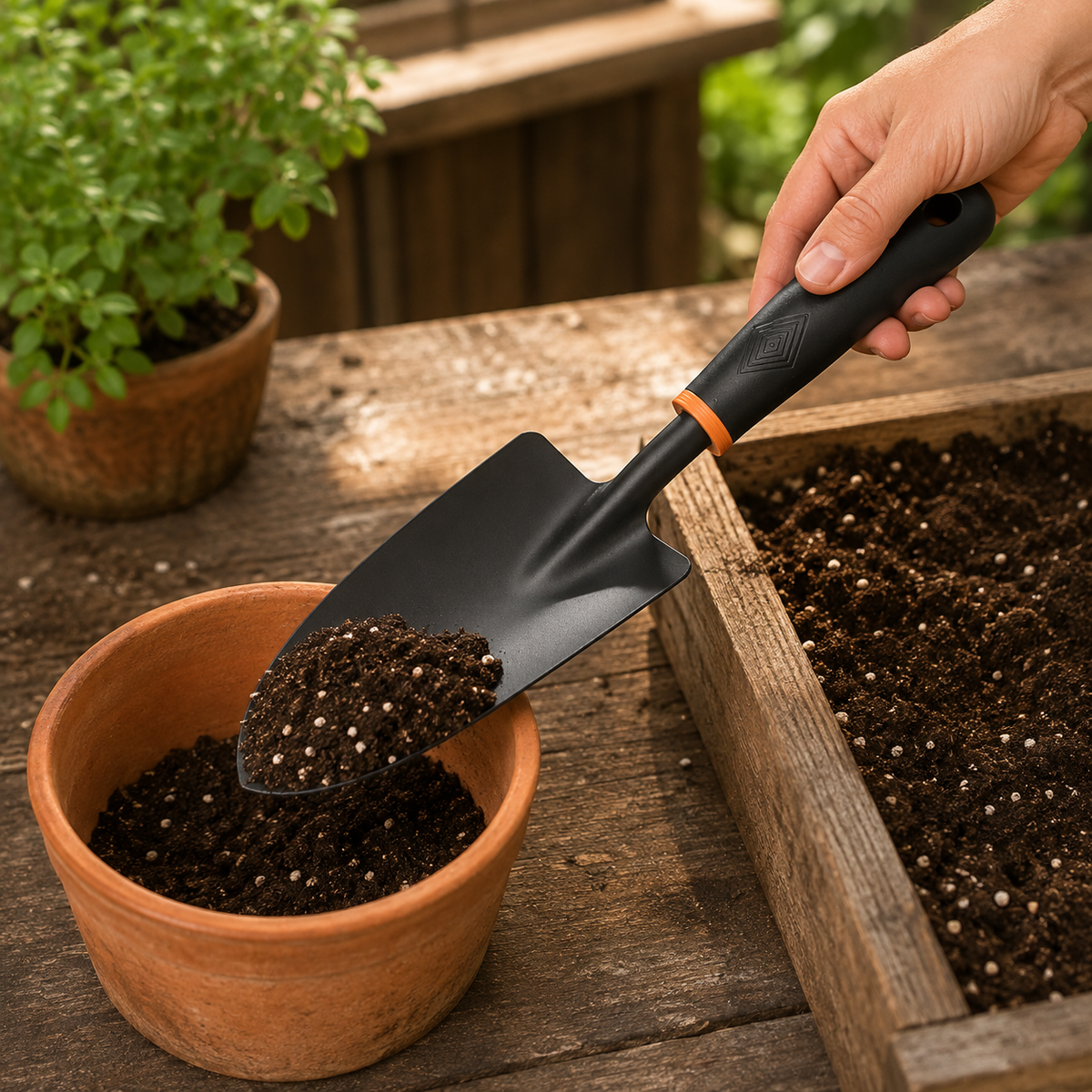 4-Piece Garden Hand Tool Set