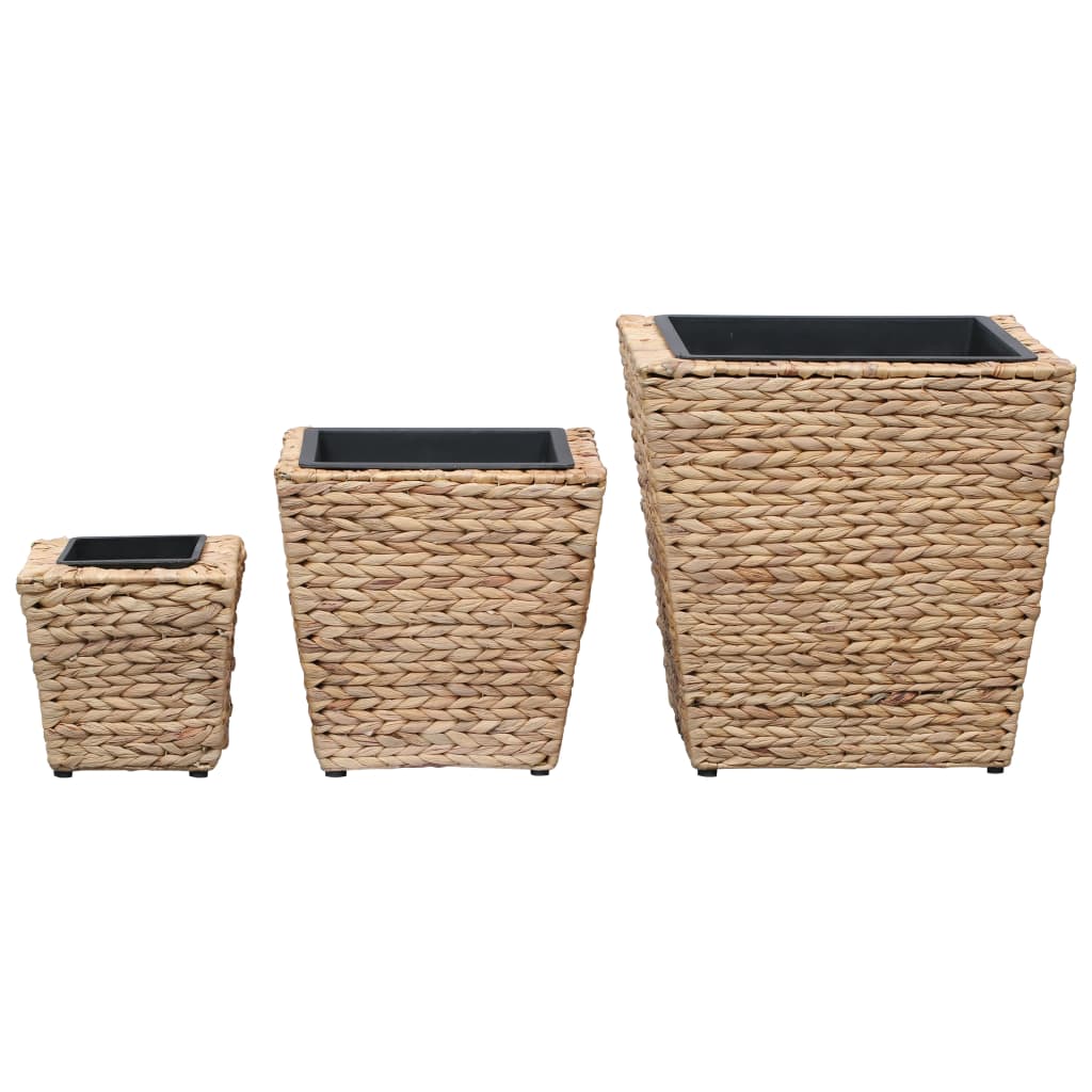 NNEVL Garden Raised Beds 3 pcs Water Hyacinth-2