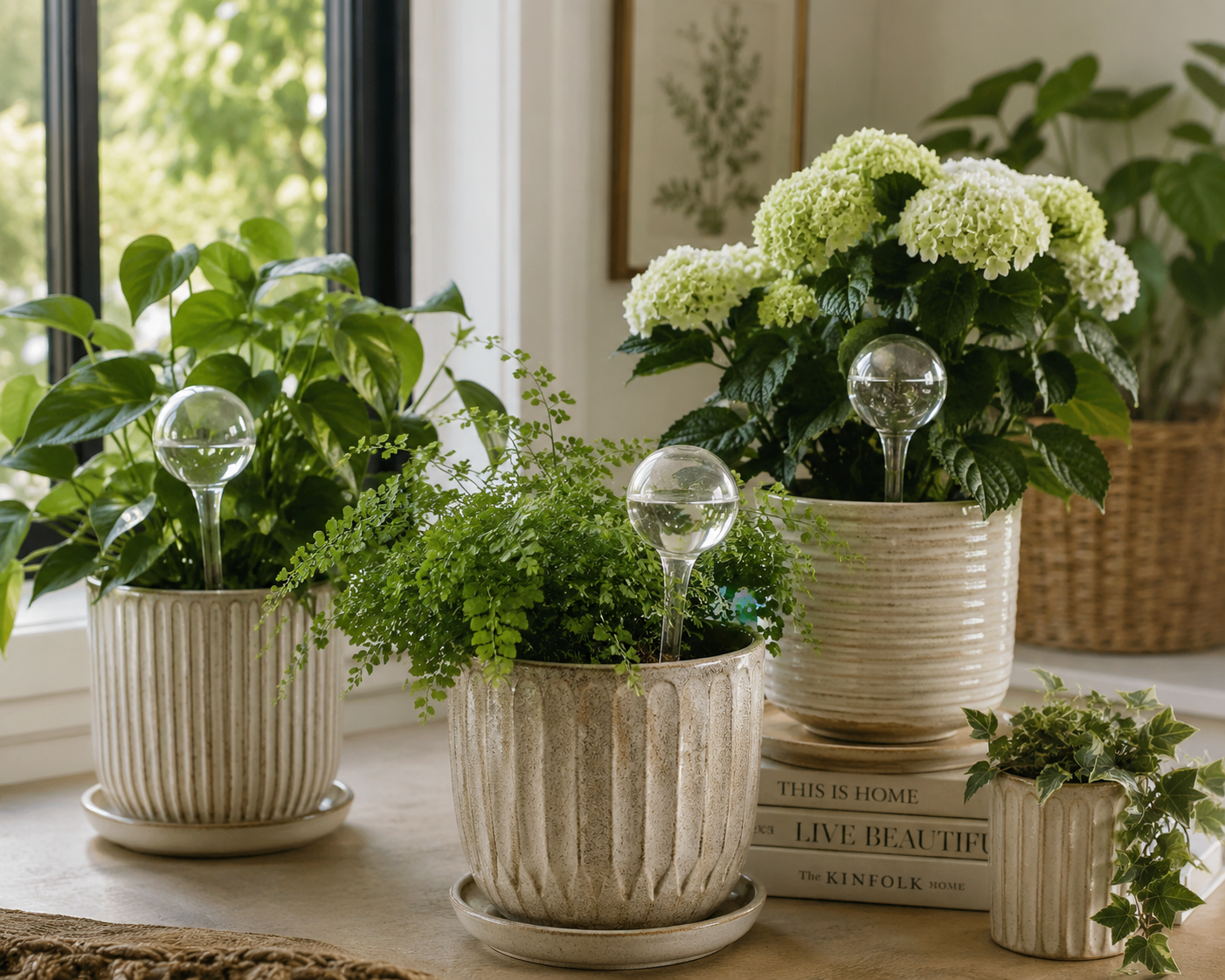 The Mist Self-Watering Globe Set