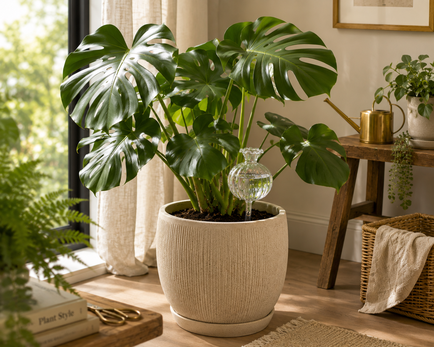 The Large Clear Self-Watering Globe 2 Pack