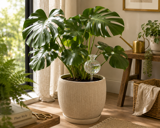 The Large Clear Self-Watering Globe 2 Pack