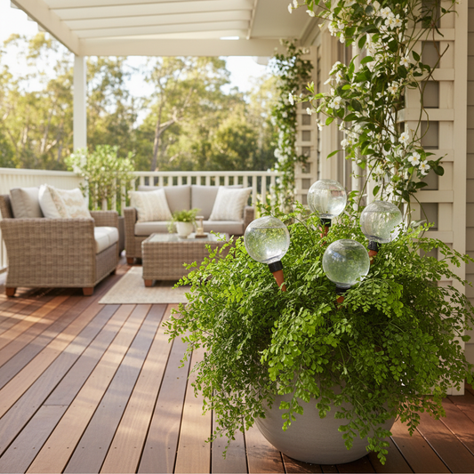 Aurora Globes - Large Verandah Pot Plant