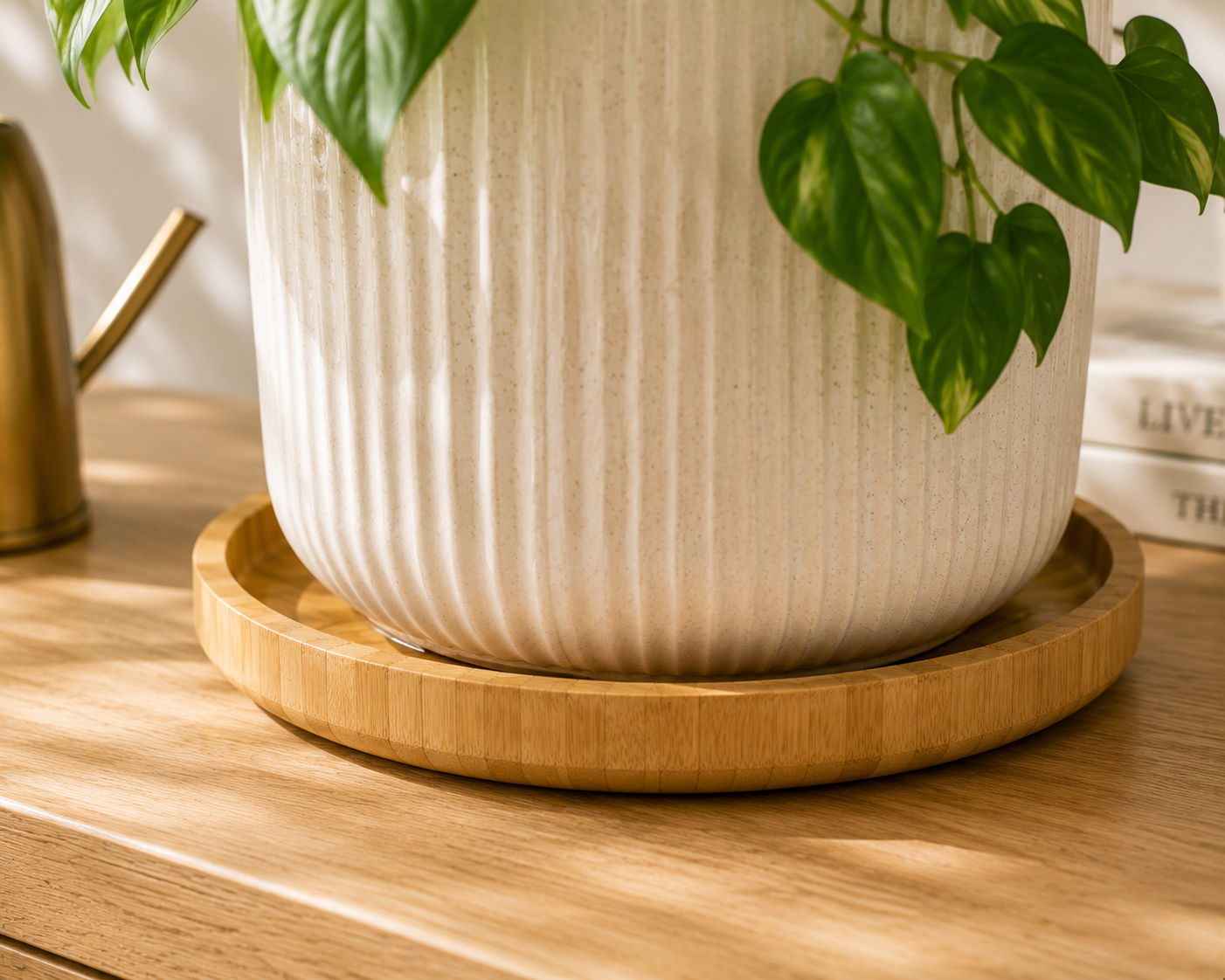 The Grove Bamboo Saucer Set