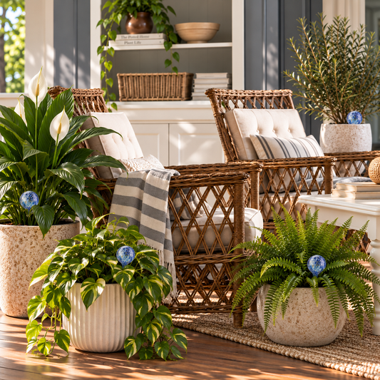 Lagoon Self-Watering Globes – Set of 4